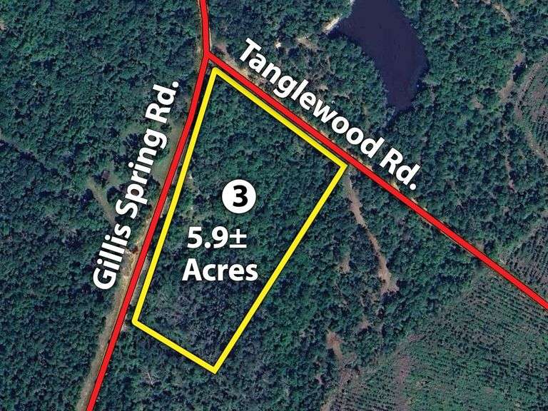5.9 acres / Wooded