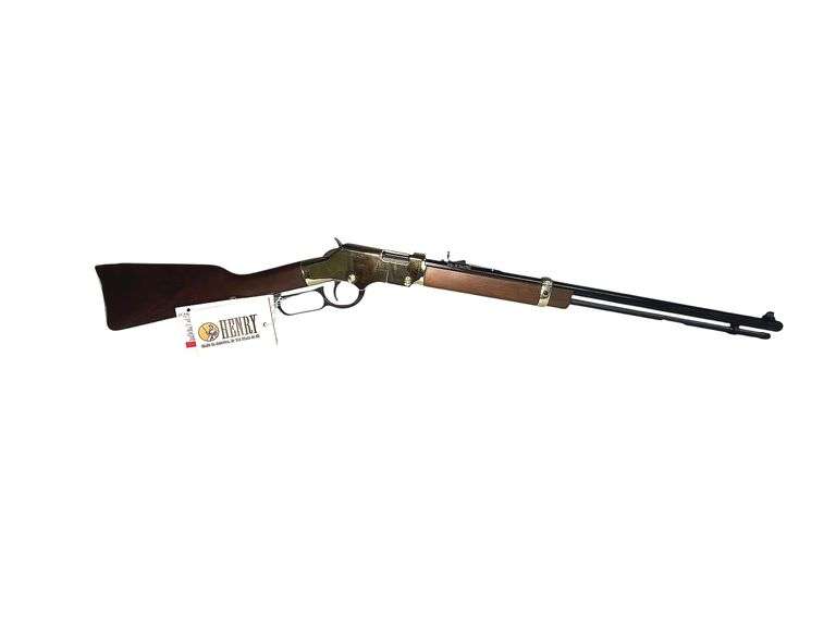 Henry Repeating Arms Golden Boy .22 Magnum Lever-Action Rifle, with Original Box