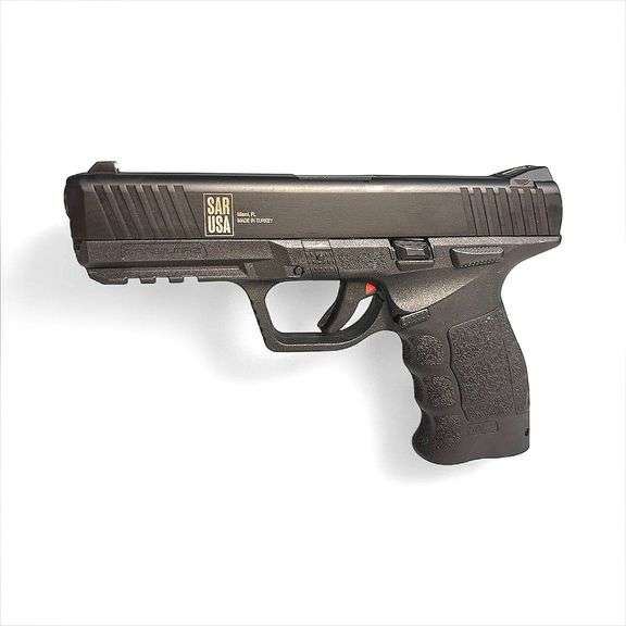 SAR USA Sarsilmaz SAR 9 9mm Handgun, Serial T1102-21BV00311, with Original Case