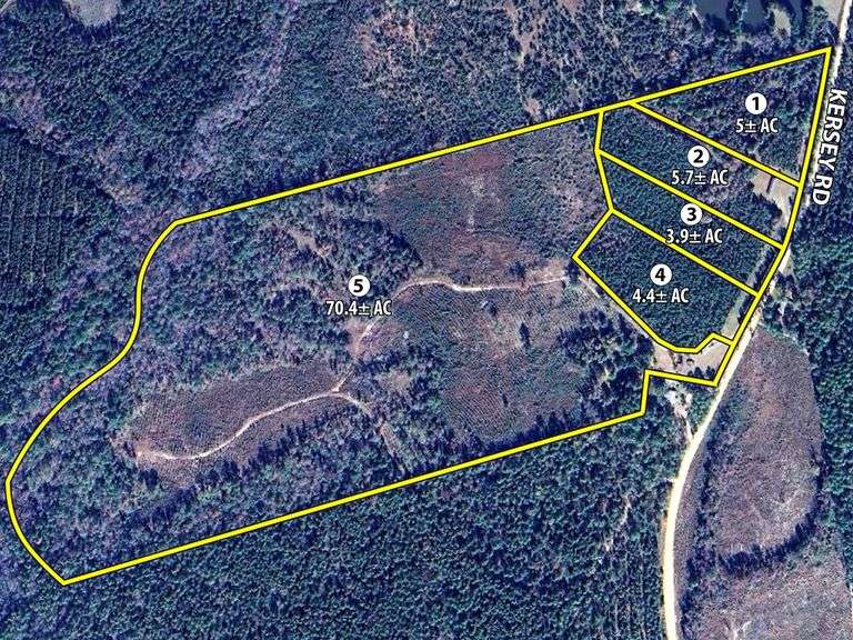 Mule Pen Farm: 89 acres in 5 tracts, Emanuel Co. GA