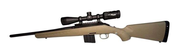 Ruger American Rifle .350 Legend with Sig Sauer Whiskey3 3-9×40 Scope