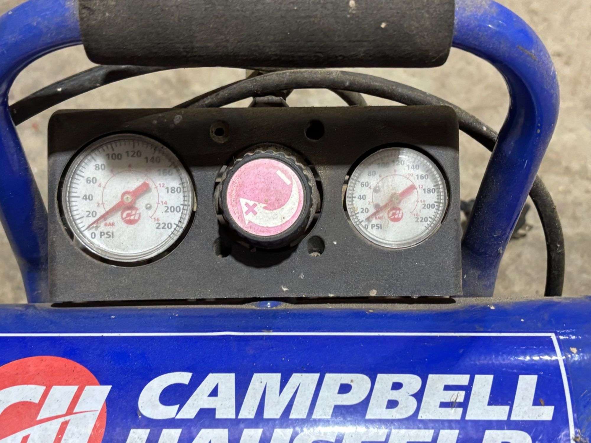Campbell Hausfeld Air Compressor 100 PSI Twin Tank Portable Unit