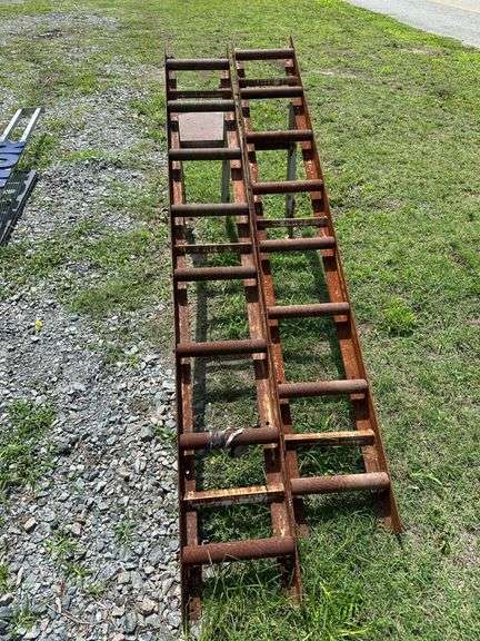 Heavy-Duty Steel Car Ramps