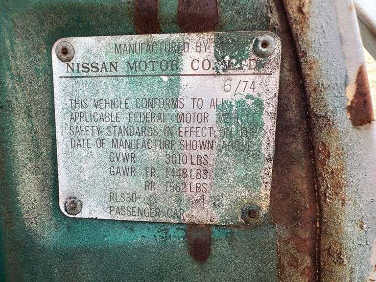 1974 Datsun 260Z Project Car