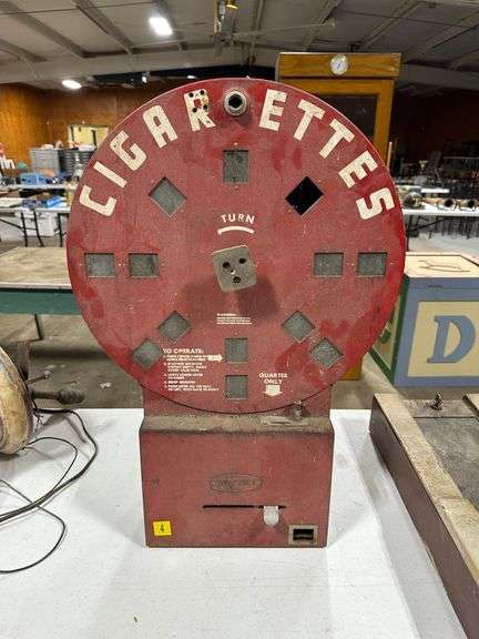 ‘Dial A Smoke’ Coin-Operated Cigarette Vending Machine by Elde Inc.