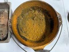 Lodge Dutch Oven and Griswold Chimney Dampers Lot