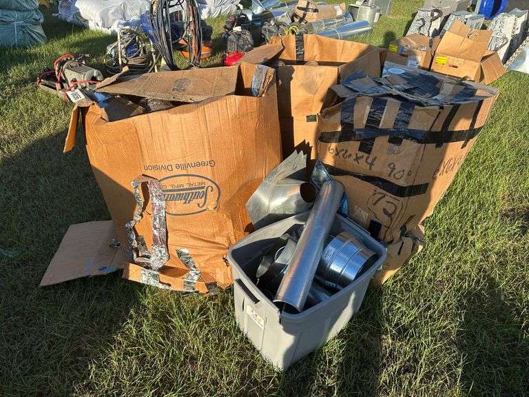 Rigid Duct Fittings in Various Sizes