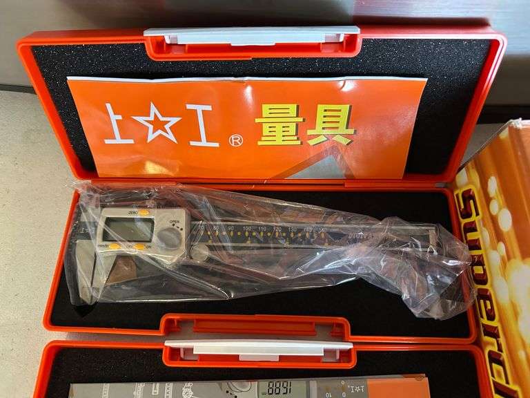 Two Digital Calipers and Superchips MAX MicroTuner