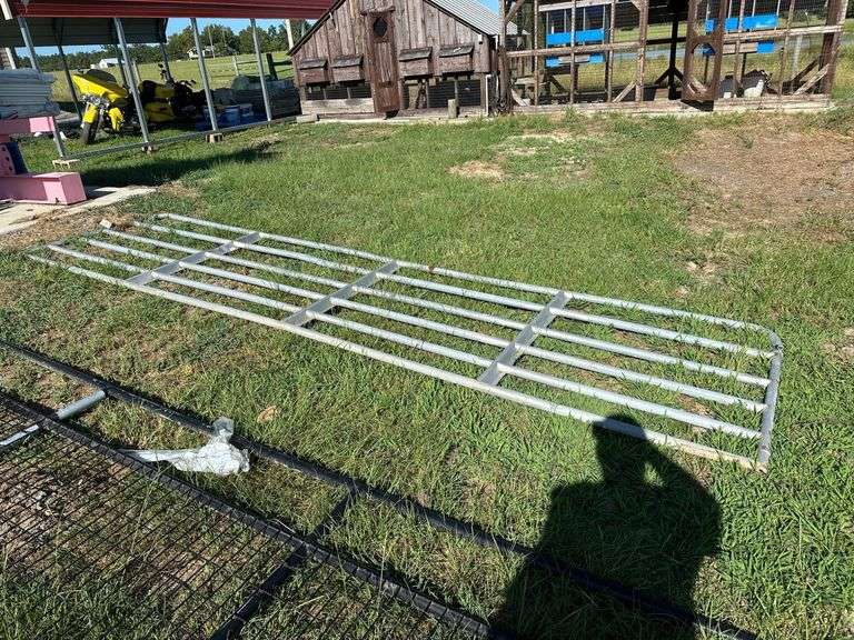 16-Foot Metal Farm Gate