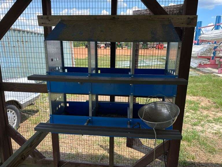 8 x 16 Chicken Coop with Contents