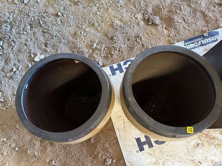 Beige Ceramic Planters