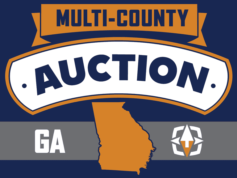 August 2025 Multi County Auction in GA