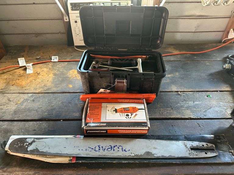 Chainsaw Accessories and Tools with Sharpening Equipment