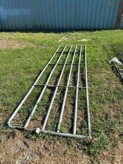 16-Foot Metal Farm Gate