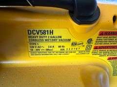 Dewalt DCV581H 2-Gallon Cordless Wet/Dry Vacuum