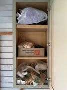 Contents of Corner Cabinets, Excluding Cabinets