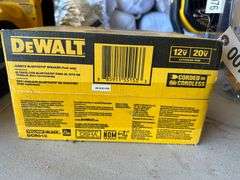 DeWalt DCR010 Jobsite Bluetooth Speaker, 12V/20V, Yellow/Black