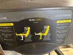 Hoist Dual Series Leg Extension and Leg Curl Machine