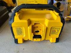 DeWalt DCR010 Jobsite Bluetooth Speaker, 12V/20V, Yellow/Black