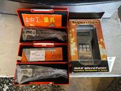 Two Digital Calipers and Superchips MAX MicroTuner