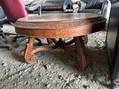 Round Wooden Coffee Table