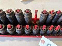 MAC Tools 1/2 Drive 6-Point SAE Impact Socket Set (13/16 Deep Missing)