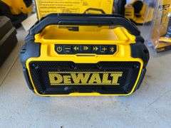 DeWalt DCR010 Jobsite Bluetooth Speaker, 12V/20V, Yellow/Black