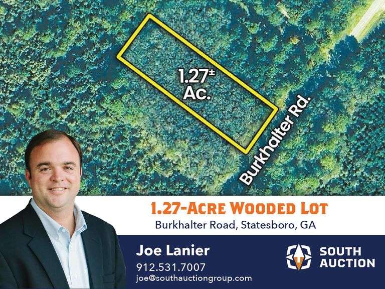 Lot on Burkhalter Road, Statesboro, GA