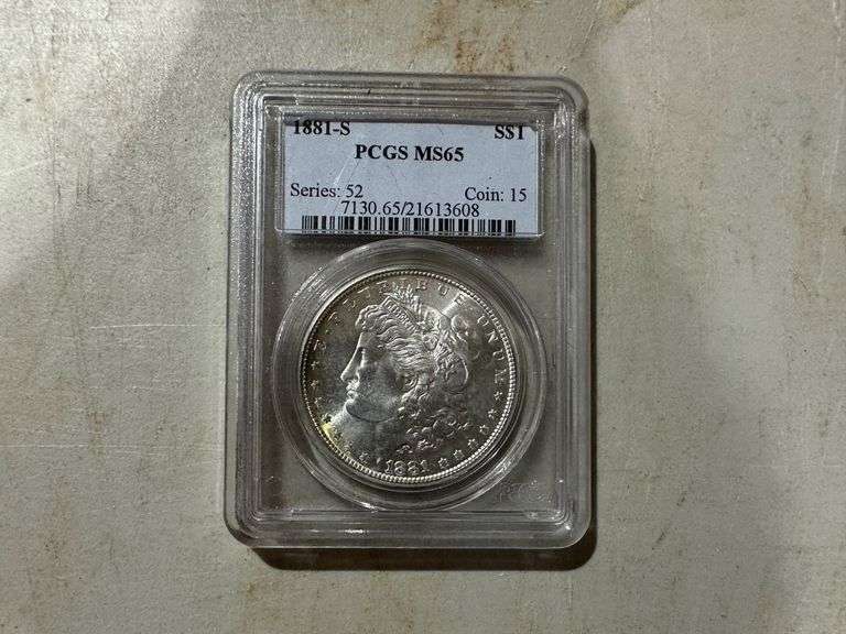 1881-S Morgan Silver Dollar