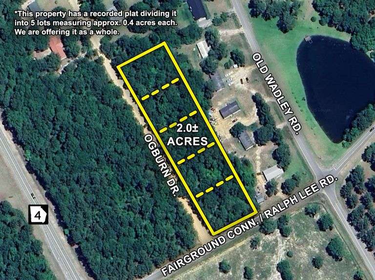 2 +/- Acre Lot: Ogburn Drive, Swainsboro, GA 