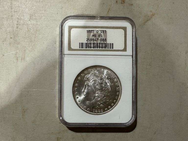 1885-O Morgan Silver Dollar