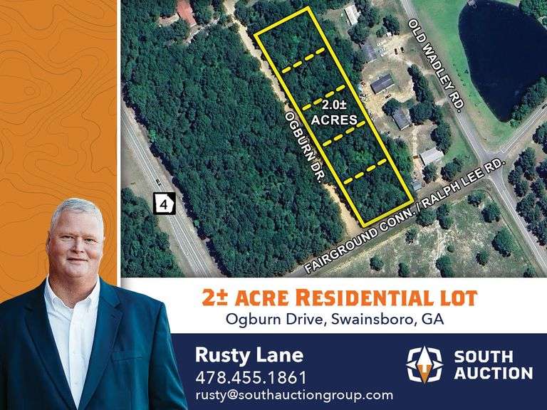 2+/- acres: Ogburn Drive, Swainsboro, GA