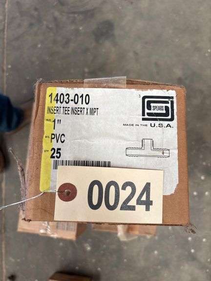 1" PVC Tees