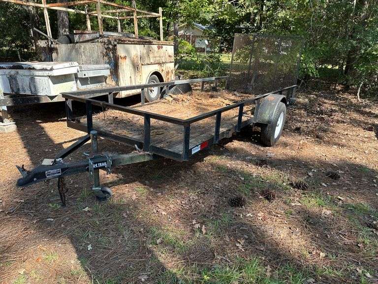 5'x14' Trailer with Mesh Tailgate