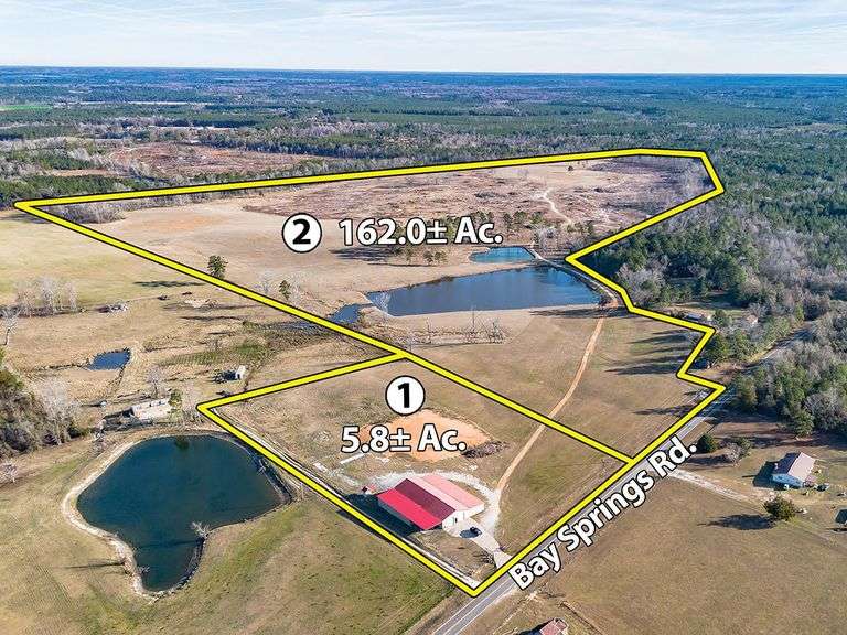 Bay Springs Farm, 167 acres & Barndominium: Laurens Co. GA