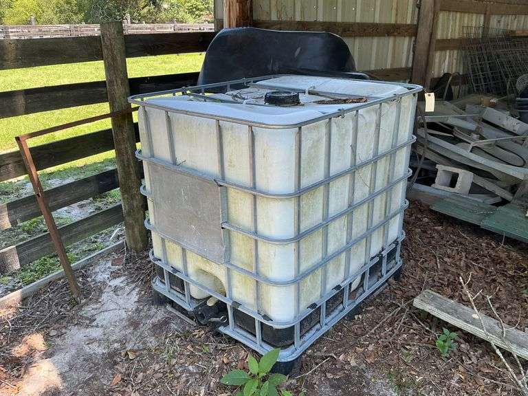 Large Empty Chemical Container 38"x46"