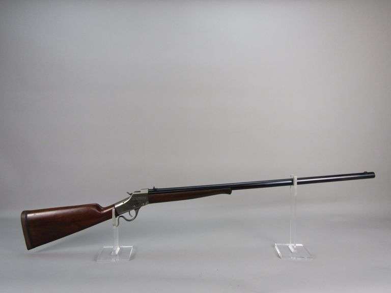 FALLING BLOCK WORKS Model Falling Block Lever-Action Rifle, Unknown ...