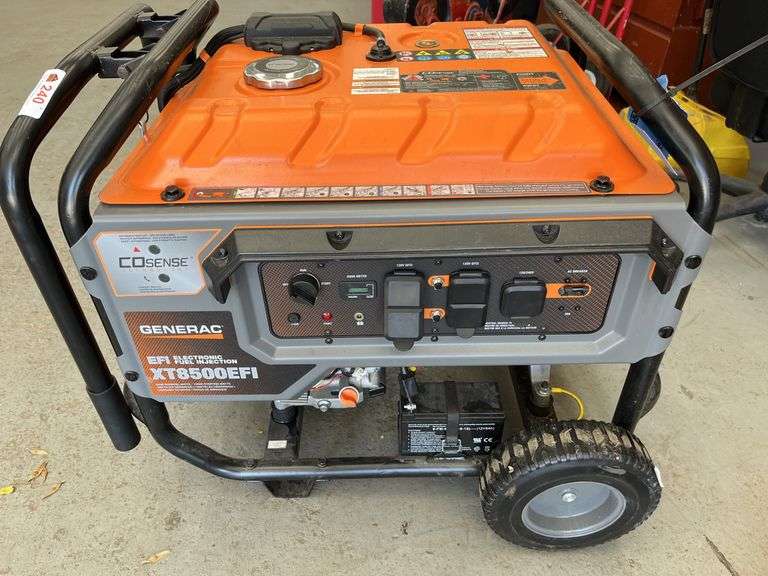 Generac gas generator new condition