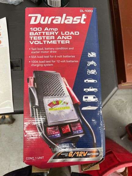 Duralast Battery load tester and voltmeter never used