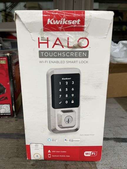 Kwikset halo touchscreen WiFi enabled smart lock