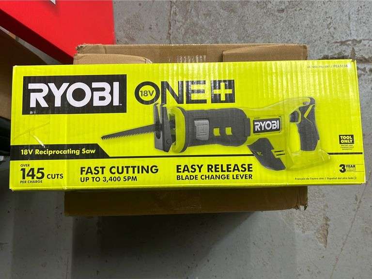 Ryobi 18v reciprocating saw new