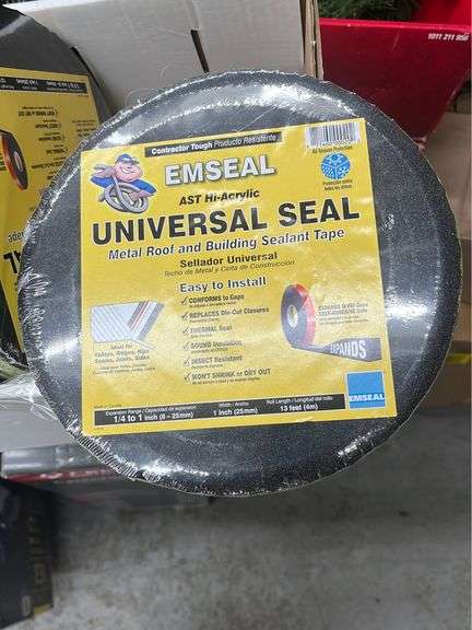 EMSEAL sealant tape lot of 6 new