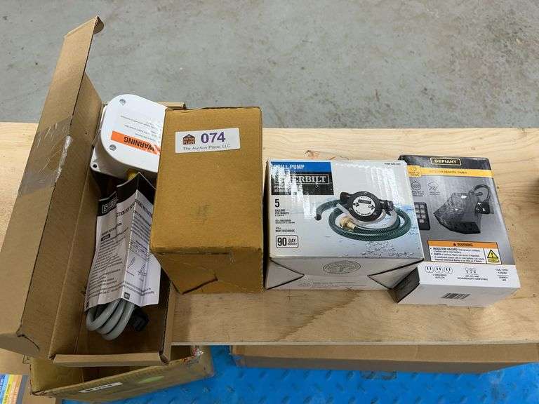 2 in. Rigid Metal Conduit (RMC) Threaded outdoor remote timer water removal pump junction box lot ne