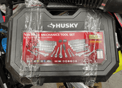 Husky missing one socket bit and case won’t latch still new condition