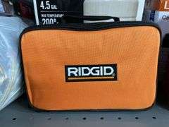 Rigid 2 batteries charger and bag kit new