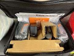 Rigid 2 batteries charger and bag kit new
