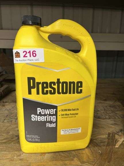 Prestone power steering fluid
