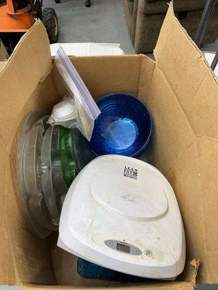 George Foreman grill plastic serving containers dishes