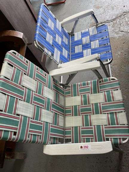 Metal chairs