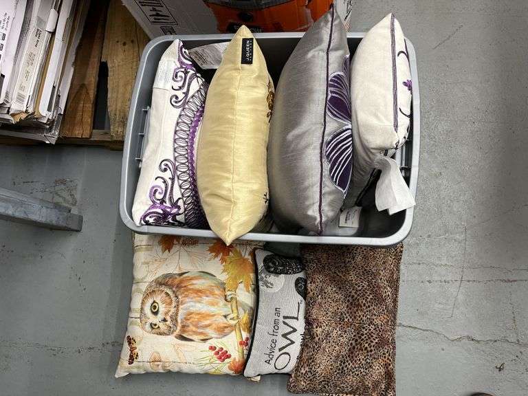 Throw pillows lot